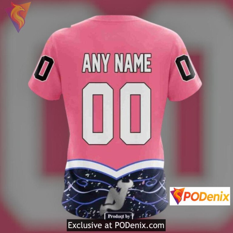 Cancer Awareness Tribute Personalized New Jersey Devils Hoodie Unique Gear - 4