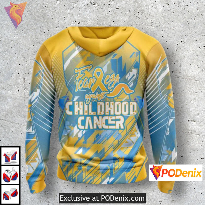Childhood Cancer Awareness Anaheim Ducks Pullover Hoodie Support Edition Childhood Cancer Awareness Anaheim Ducks Pullover Hoodie Support Edition