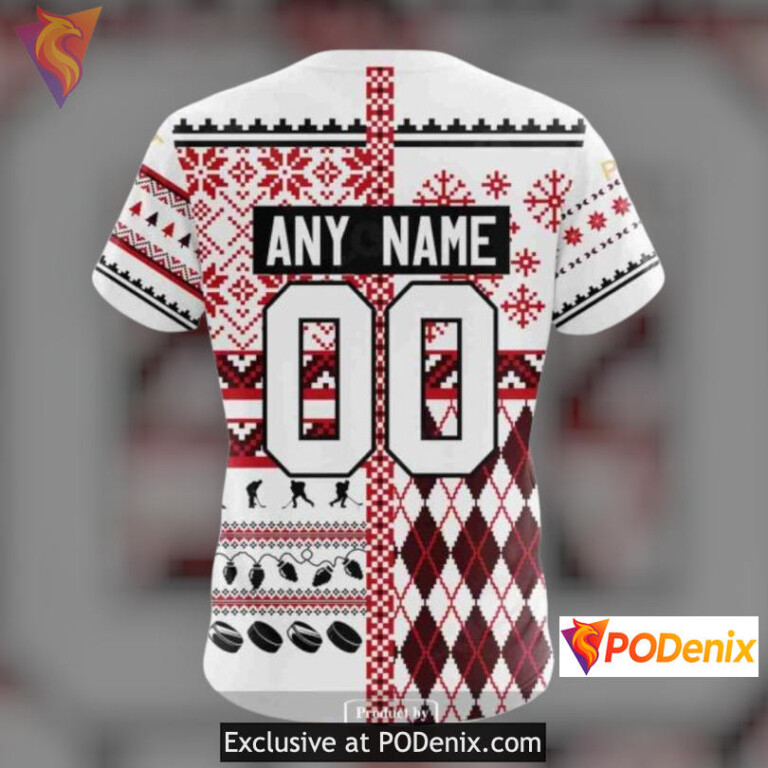 Christmas Celebration New Jersey Devils 3D Hoodie Unisex Festive Edition - 4