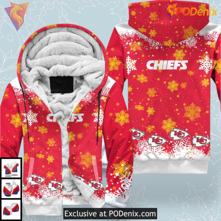 Christmas Edition Kansas City Chiefs Hoodies For Men Winter Fan Apparel - 2
