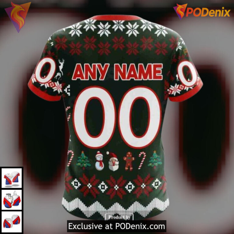 Christmas Family Celebration Arizona Coyotes Unisex Hoodie Men Women 3D - 4