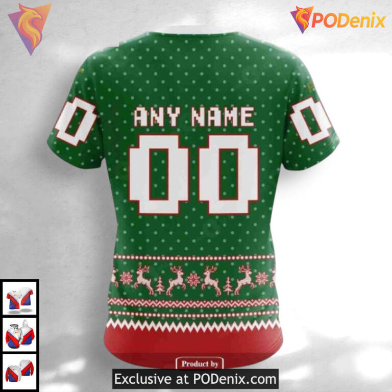 Christmas Festive Apparel Dallas Stars Pullover Hoodie Sweatshirt 3D - 4