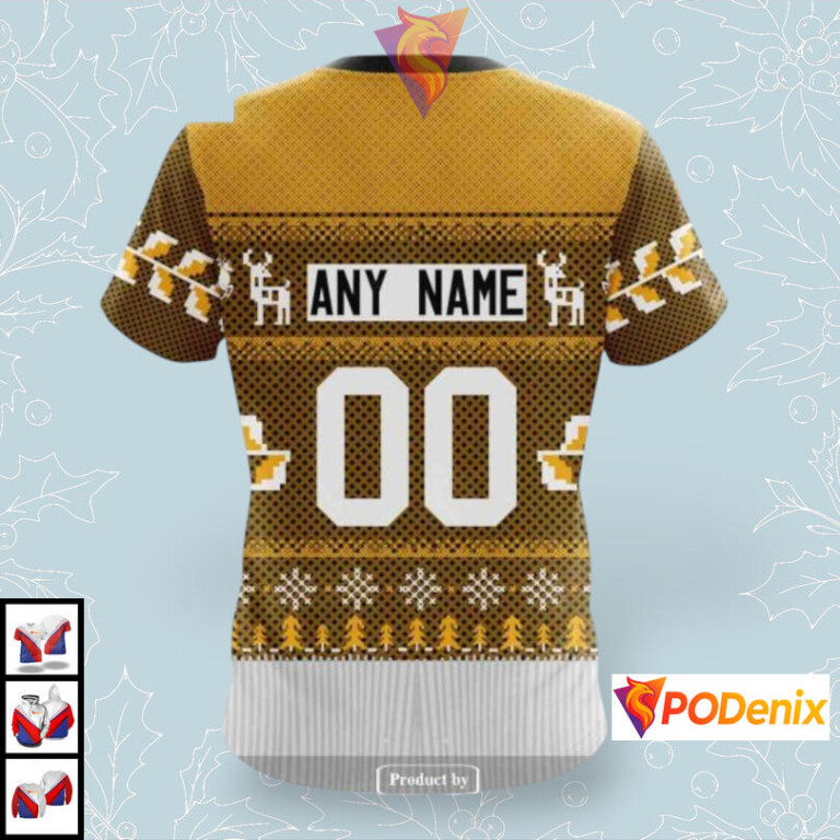 Christmas Season Celebration Custom Pittsburgh Penguins Holiday Hoodie NHL 3D - 3