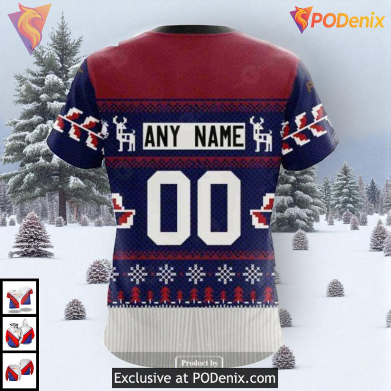 Christmas Season Celebration NHL Montreal Canadiens Mens Hoodie 3D - 4