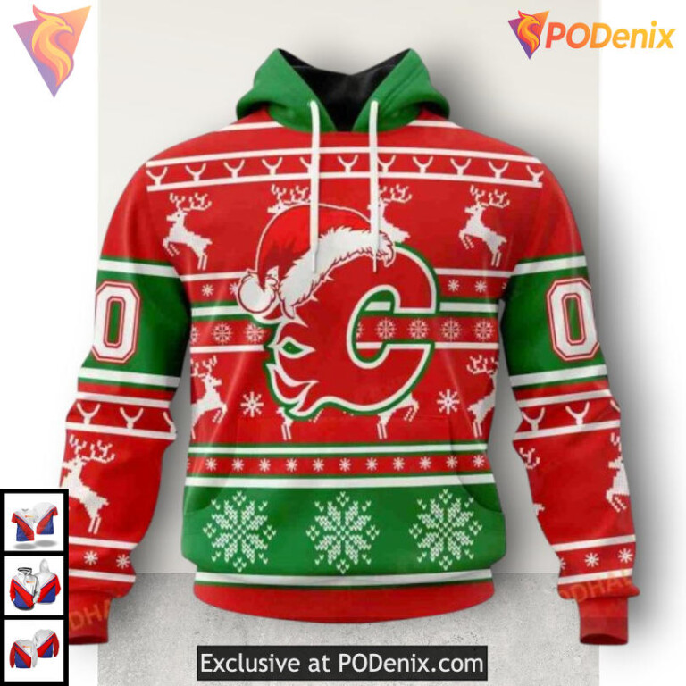 Christmas Unisex Edition Calgary Flames Sweatshirt Hoodie 3D Fan Gear