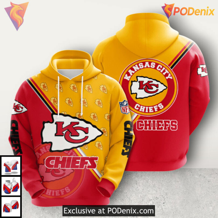 Classic Christmas Emblem Kansas City Chiefs Christmas Hoodie Pullover Wear