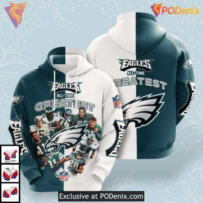 Classic Sport Series Gear Philadelphia Eagles Christmas Hoodie Vintage Custom