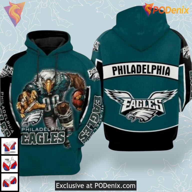 Classic Supporter Edition Philadelphia Eagles Pullover Hoodie Timeless NFL Gear