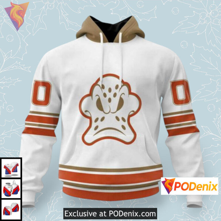 Classic Team Gear Anaheim Ducks Hoodie 3D Gift For Fans NHL Sweatshirt