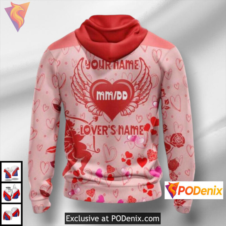 Couple Matching Outfit Anaheim Ducks Hoodie Valentines 3D Gift Edition - 1