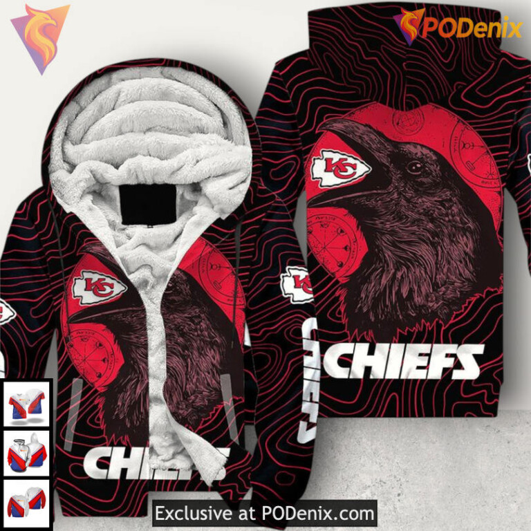 Crow Halloween Kansas City Chiefs Mens Hoodie Womens Fan 3D Limited Edition - 2