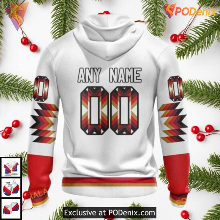 Cultural Native Pattern Edition NHL Ottawa Senators Pullover Hoodie 3D - 1