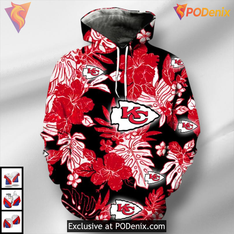 Custom Kansas City Chiefs Zip Up Hoodie Exclusive Team Apparel Custom Kansas City Chiefs Zip Up Hoodie Exclusive Team Apparel