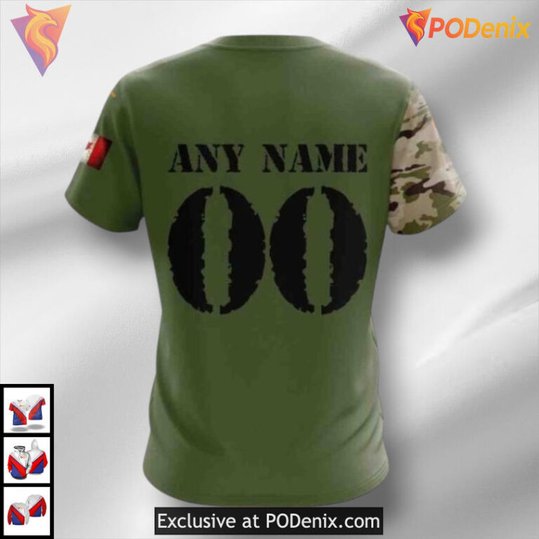 Custom Name and Number Camo Skull Design Calgary Flames 3D Hoodie NHL Edition - 3