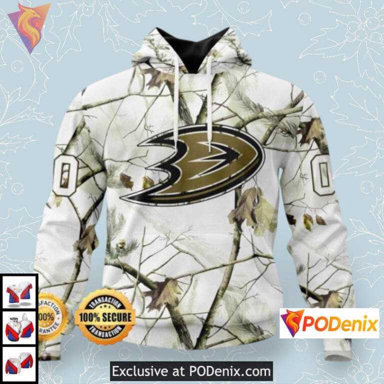 Custom Name Edition Anaheim Ducks Custom Name 3D Hoodie For Loyal Fans