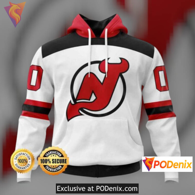 Custom Name Number Tribute Custom Name New Jersey Devils Hoodie Fan Edition