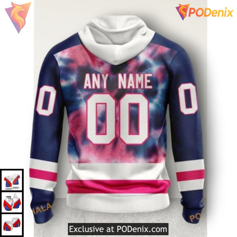 Custom Pink October Fight Breast Cancer Calgary Flames Hoodie 3D Awareness - 1