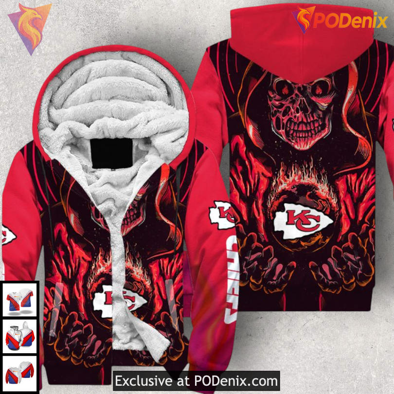 Death Skull Graphic Kansas City Chiefs 3D Hoodie Sweatshirt Limited Fan Drop Death Skull Graphic Kansas City Chiefs 3D Hoodie Sweatshirt Limited Fan Drop