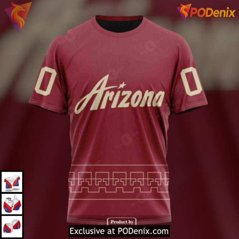 Desert Night 2025 Edition Personalized Arizona Coyotes Hoodie Custom 3D - 2