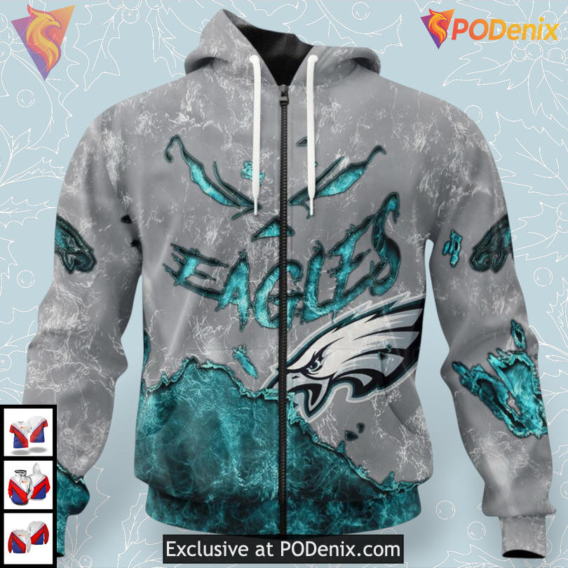 Devil Eyes Artwork Philadelphia Eagles Unisex Hoodie Unique Fan Gift Devil Eyes Artwork Philadelphia Eagles Unisex Hoodie Unique Fan Gift