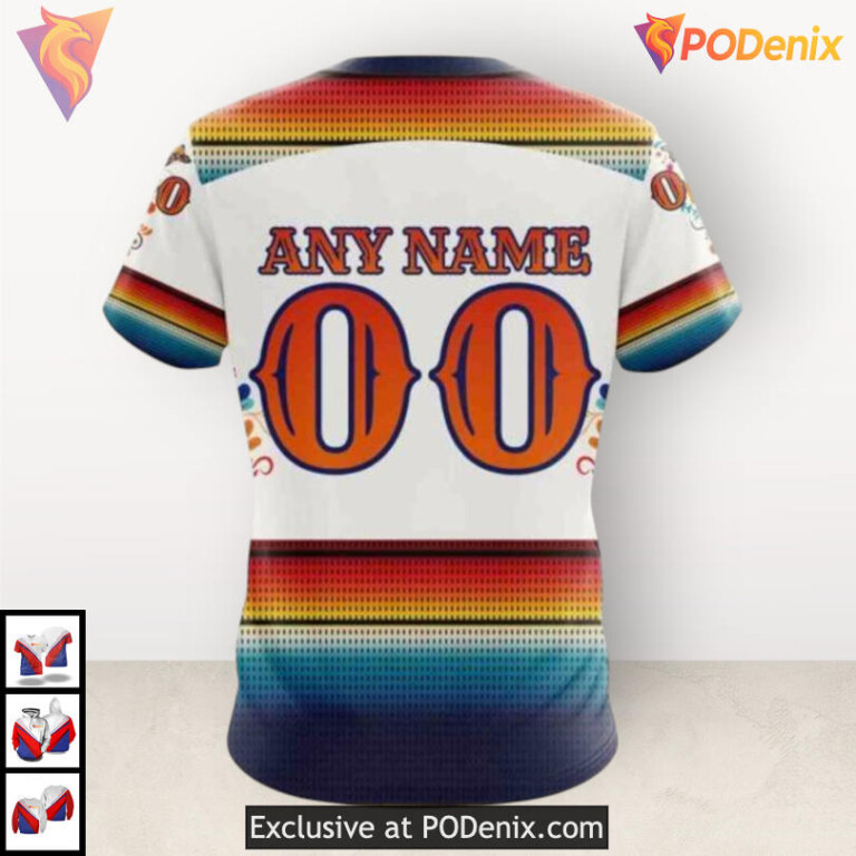 Dia De Los Muertos Tribute Personalized Nashville Predators Hoodie Custom 3D - 3