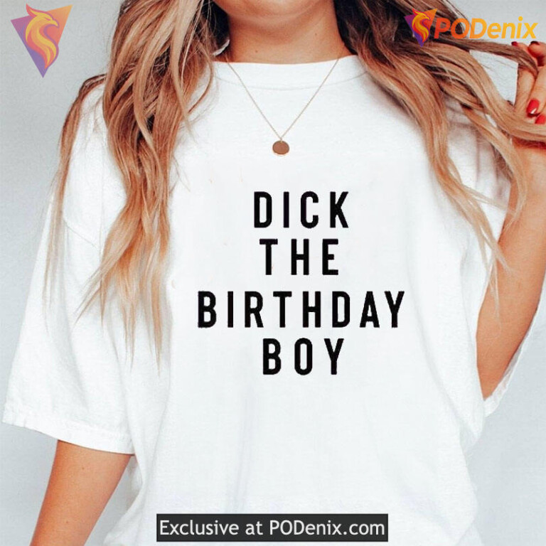 Dick The Birthday Boy Shirt, Chuck E Cheese Classic Meme Graphic Top - 3