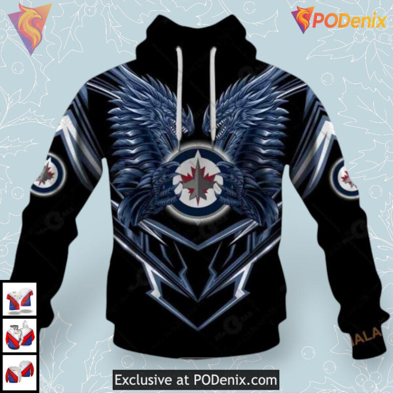 Jersey 2025 Mix Style Winnipeg Jets Winter Hoodie Custom 3D Apparel