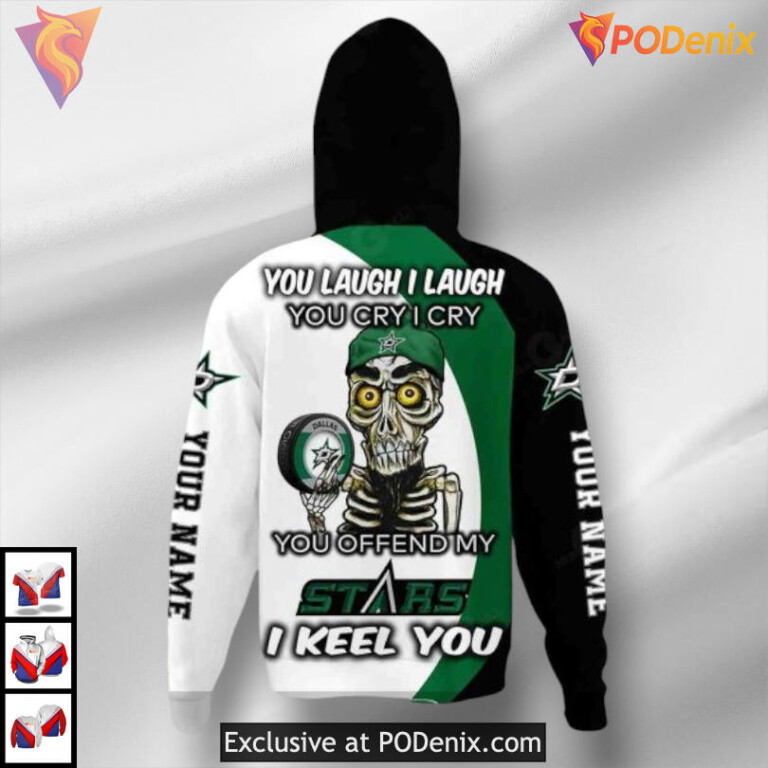 Emotional Quote Edition Dallas Stars Kids Hoodie Custom 3D Hoodie - 2
