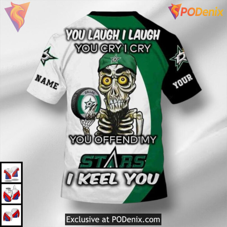 Emotional Quote Edition Dallas Stars Kids Hoodie Custom 3D Hoodie - 3