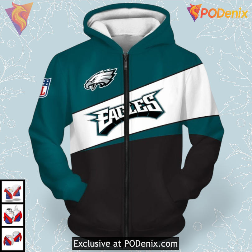 Essential Fanwear Style Womens Philadelphia Eagles Hoodies For Men Custom 3D Gear