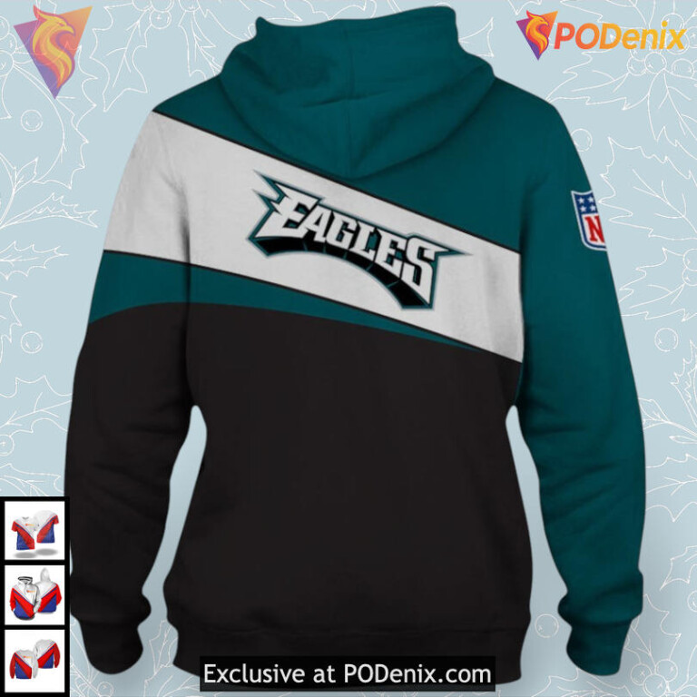 Essential Fanwear Style Womens Philadelphia Eagles Hoodies For Men Custom 3D Gear - 1