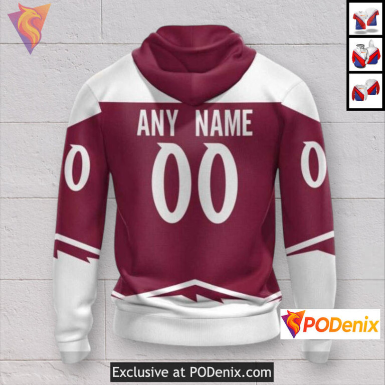 Fan Favorite NHL Edition Colorado Avalanche Team Hoodie Custom 3D Apparel - 1
