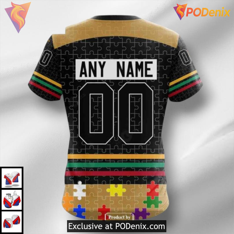 Fearless Against Autism Concept NHL Ottawa Senators Youth Hoodie 3D Fearless Against Autism Concept NHL Ottawa Senators Youth Hoodie 3D