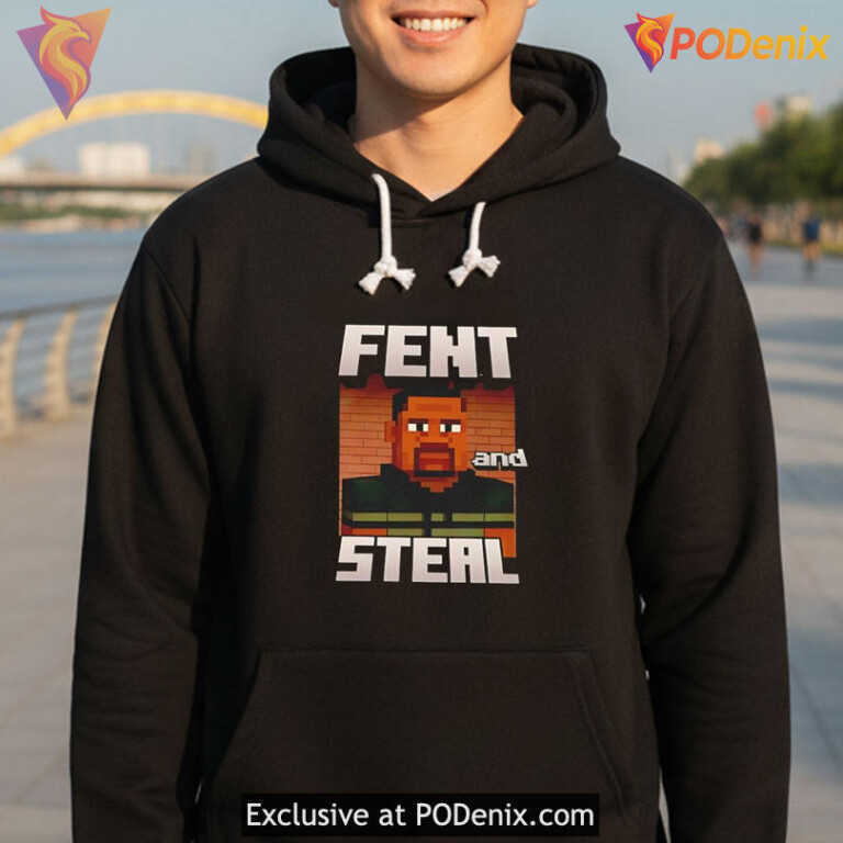 Fent And Steal Shirt Parody Meme Design Funny Internet Graphic Style - 2