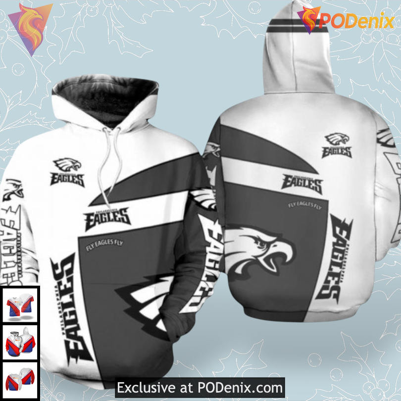 Fly Eagles Fly Design Custom Philadelphia Eagles Hoodie 3D Edition Apparel Fly Eagles Fly Design Custom Philadelphia Eagles Hoodie 3D Edition Apparel