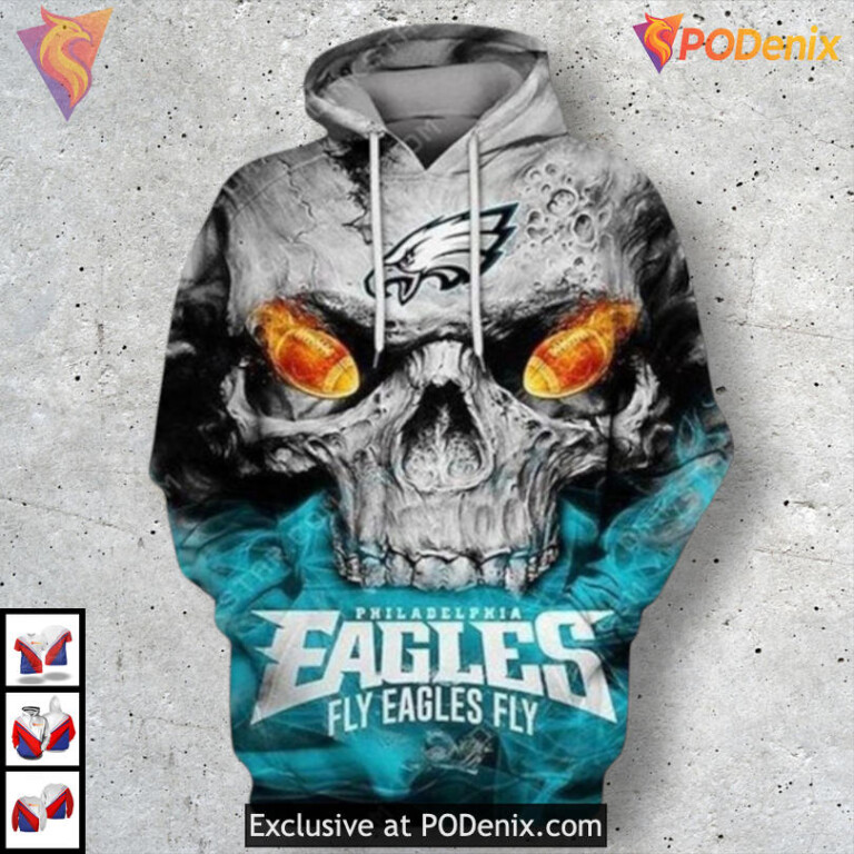 Formal Sportswear Concept Nfl Philadelphia Eagles Hoodie 3D Classic Design