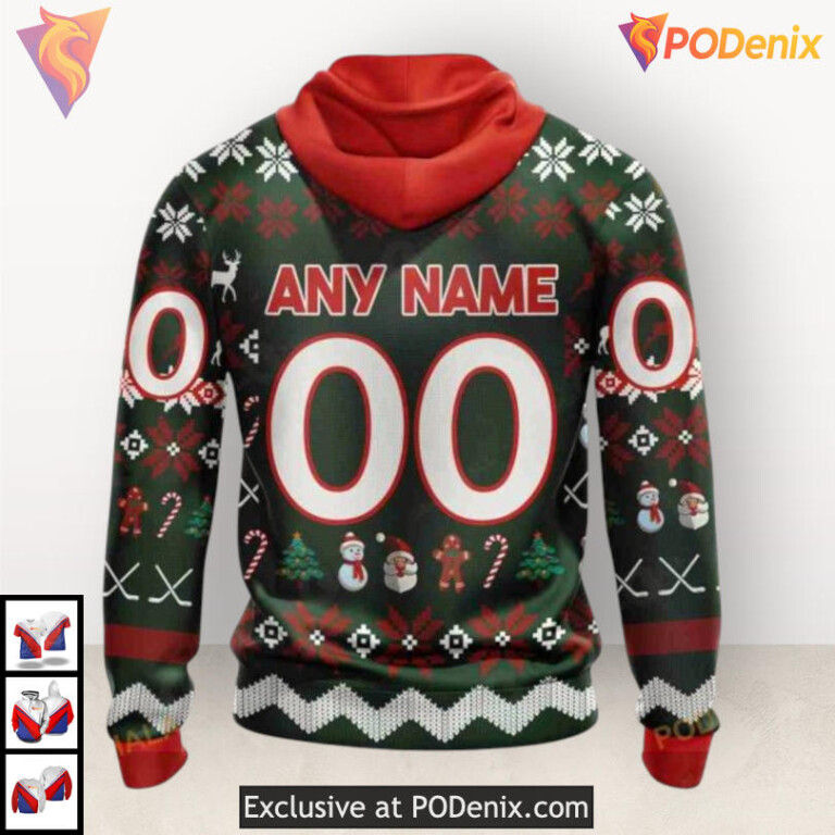 Funny Christmas Gift Edition Nashville Predators 3D Hoodie Custom Sweatshirt - 2