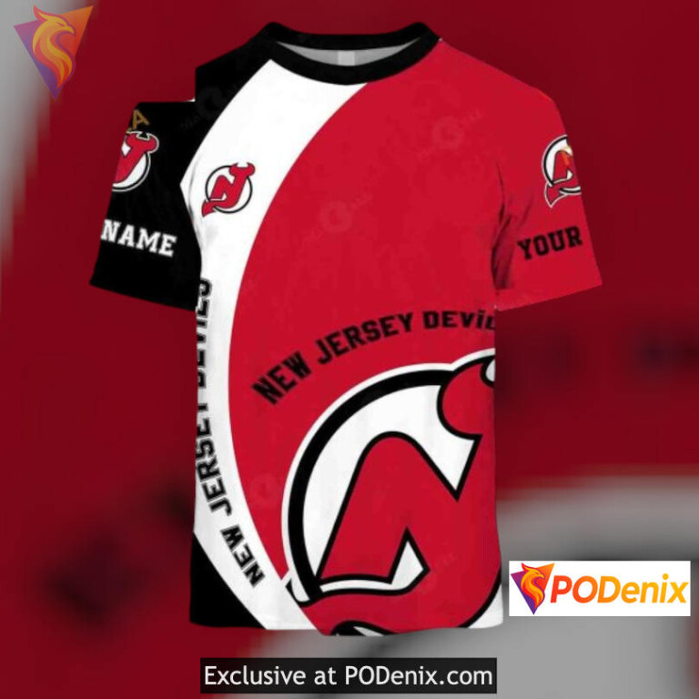 Funny Quote Edition New Jersey Devils Hoodie 3D You Laugh I Cry Design - 1