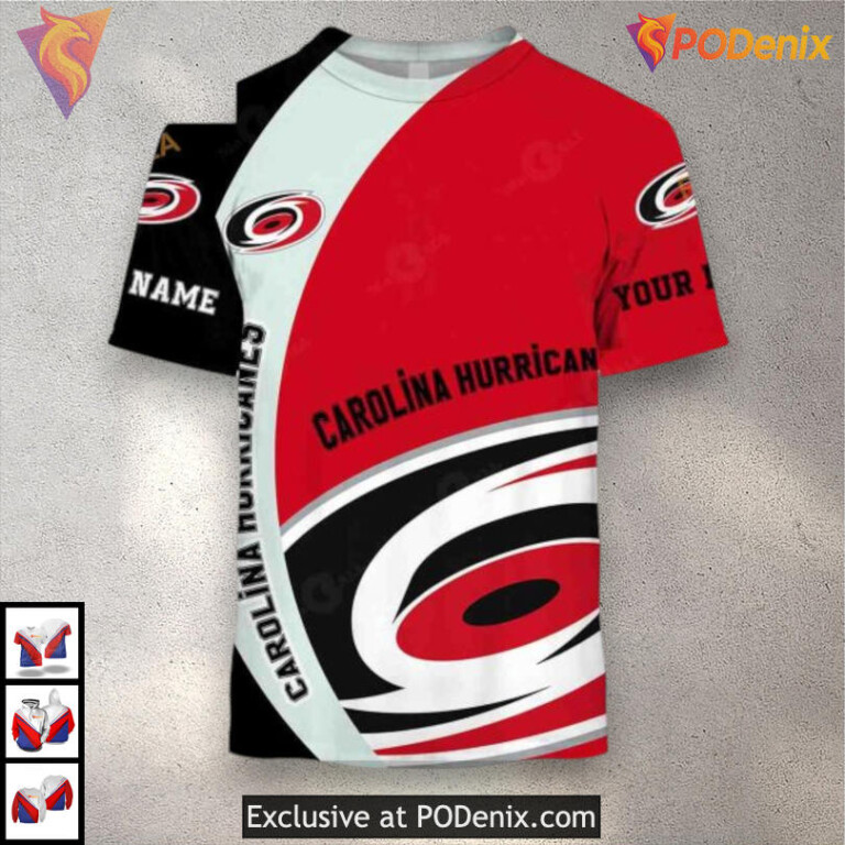 Funny Quote Edition You Laugh I Laugh Carolina Hurricanes Winter Hoodie 3D - 1