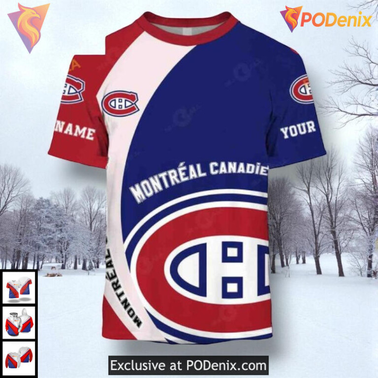 Funny Quote You Laugh I Cry NHL Montreal Canadiens Graphic Hoodie 3D - 1