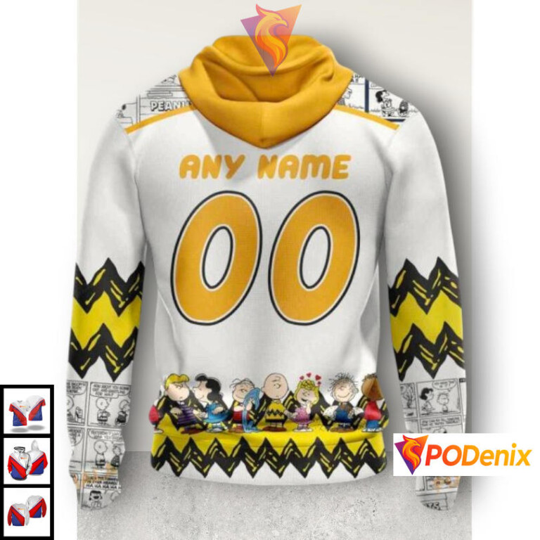 Gift Edition Snoopy Artwork Personalized Pittsburgh Penguins 3D Hoodie NHL Gear - 1