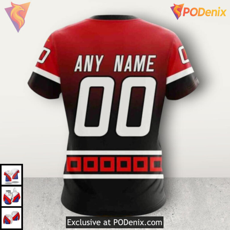 Gradient Series New Concept Personalized Carolina Hurricanes Hoodie 3D - 3