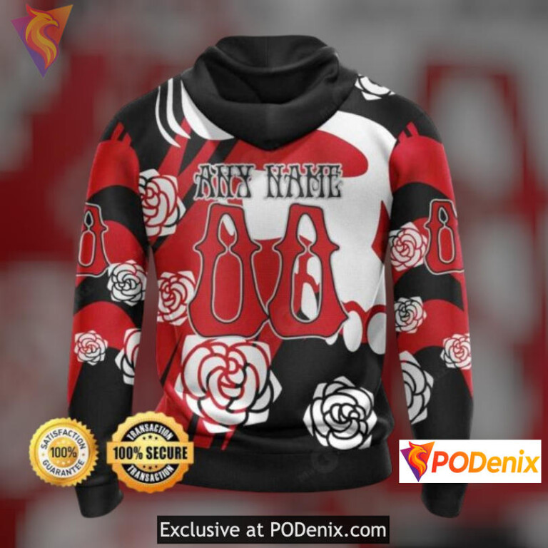 Grateful Dead Inspired Design New Jersey Devils Unisex Hoodie Custom Gear - 1