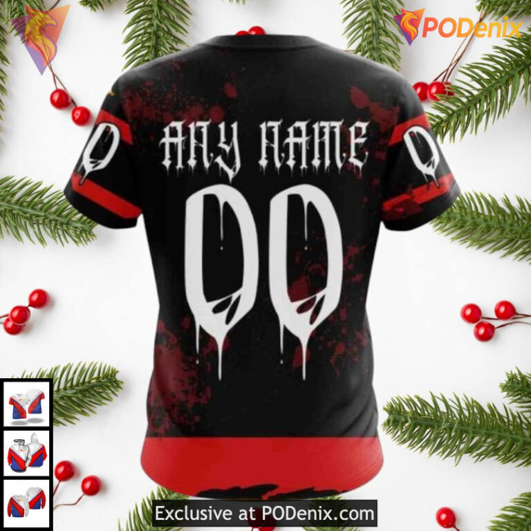 Halloween Ribs Costume Design NHL Ottawa Senators Personalized 3D Hoodie - 3