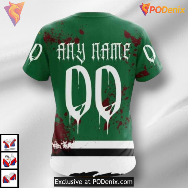 Halloween Ribs Costume Design Vintage Dallas Stars Hoodie Custom 3D - 3