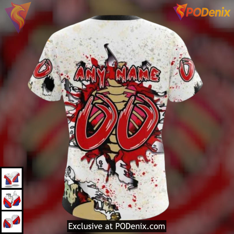 Halloween Zombie Costume Edition Vintage Arizona Coyotes Hoodie 3D Apparel Halloween Zombie Costume Edition Vintage Arizona Coyotes Hoodie 3D Apparel