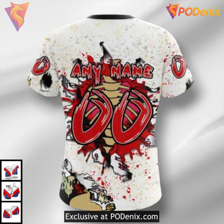 Halloween Zombie Style Artwork Dallas Stars Sweatshirt Hoodie 3D Custom Shirt - 3