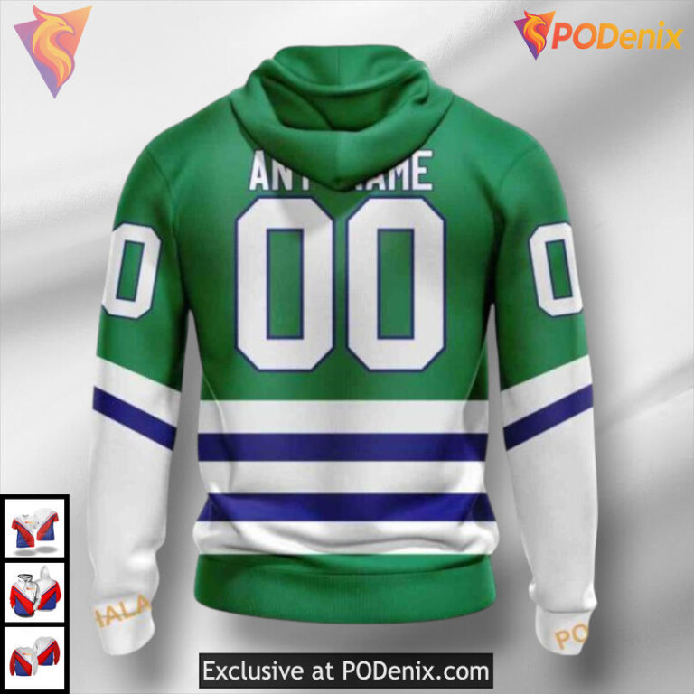 Hartford Whalers 2025 Kits Tribute Carolina Hurricanes 3D Hoodie Custom Edition - 1