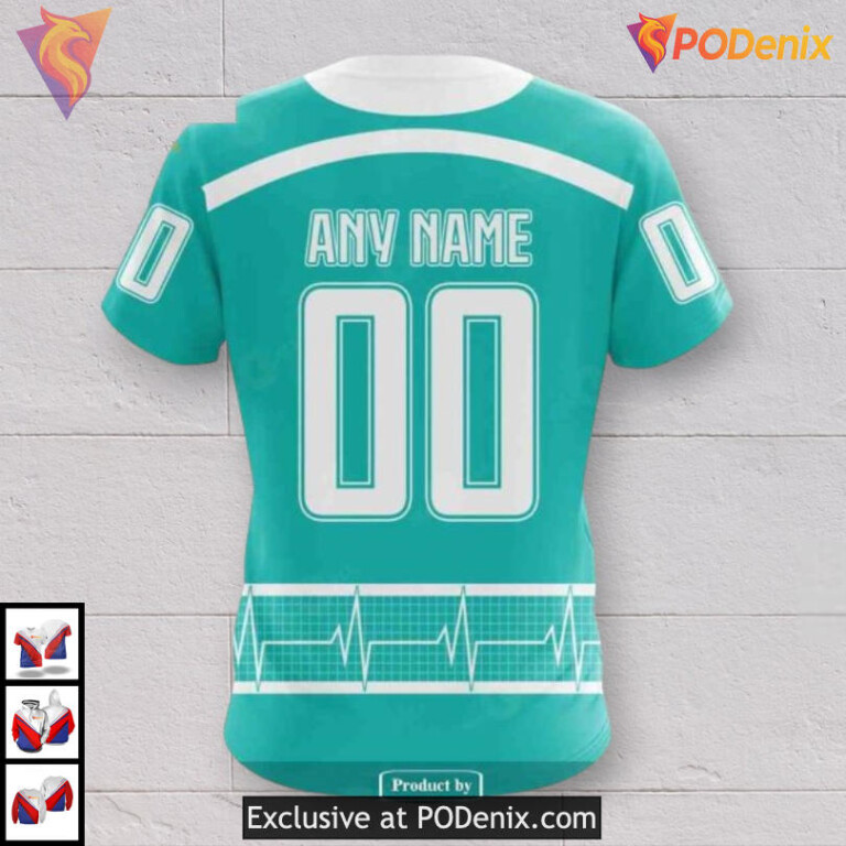 Healthcare Heroes Appreciation Custom Name Dallas Stars Hoodie 3D Edition - 3