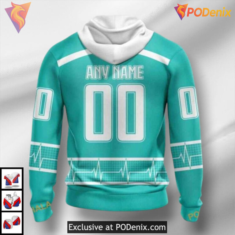 Healthcare Heroes Appreciation Dallas Stars Personalized 3D Hoodie Custom - 1